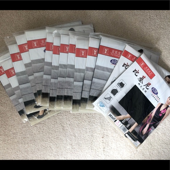 Other - brand new. Black 60d tights